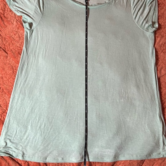 Cable & Gauge (studio) Relaxed Light Green Short Sleeve Tee - Picture 6 of 6